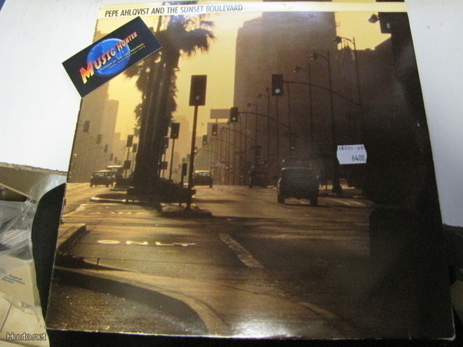 PEPE AHLQVIST AND THE SUNSET BOULEVARD EX+/EX+ LP