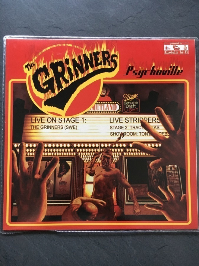 The Grinners  Psychoville  LP Vinyl