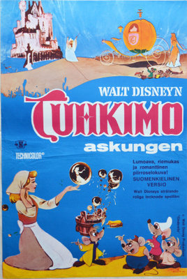 Elokuvajuliste: Tuhkimo (Walt Disney)