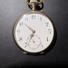 Hopeinen taskukello Ancre 15 Rubis Paris 1900, Swiss vintage - pikkukuva 1