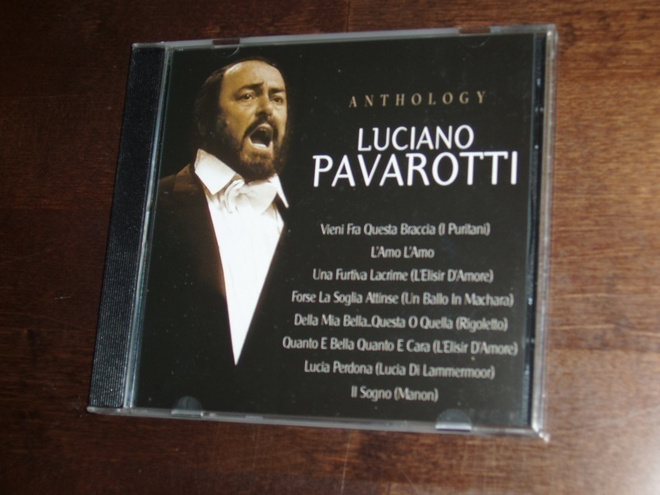 CD Anthology Luciano Pavarotti CD 1