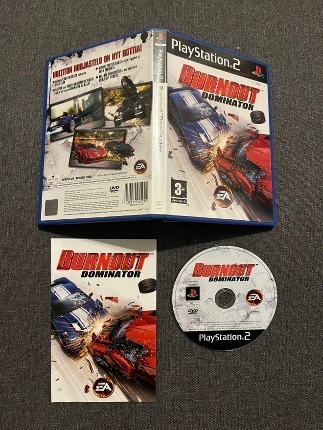 Burnout - Dominator PS2 (Suomijulkaisu)