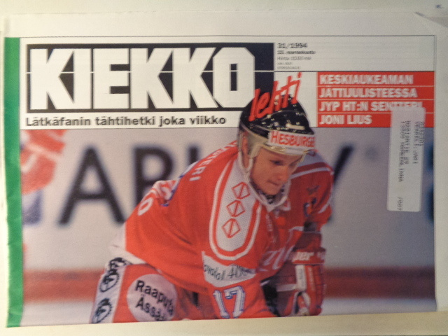 Kiekkolehti Nro 31/1994 (21.1)