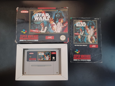 SNES: Super Star Wars - Ep4 New Hope (CIB)