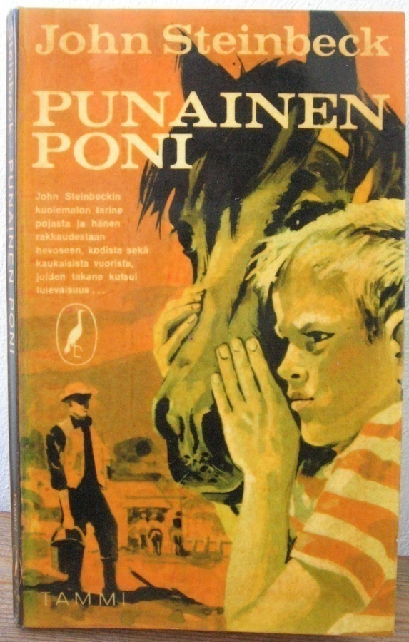 John Steinbeck: Punainen poni, Tammi 1967. 4p. 126 s.