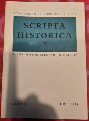Scripta Historica IV