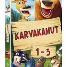 KARVAKAMUT 1-3 (3DVD, 3 elokuvaa) uusi/muoveissa - pikkukuva 1