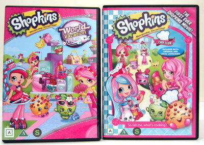 Shopkins Chef Club ja World Vacation elokuvat