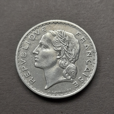 Ranska 5 francs 1949