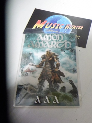 AMON AMARTH JOMSVIKING TOUR 2017 BACKSTAGE PASSI .