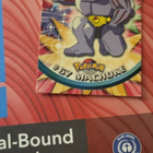 Machoke #67 Pokemon 1999 Topps TV Green Topps card - pikkukuva 1