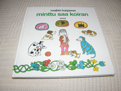 Maikki Harjanne Minttu saa koiran