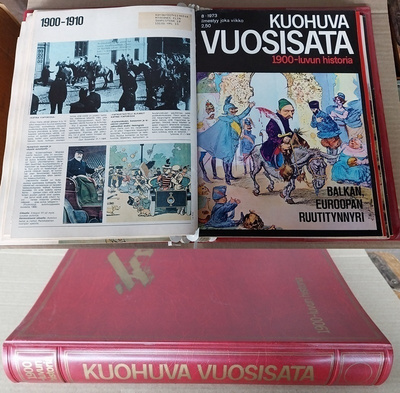 KUOHUVA VUOSISATA lehdet 40 kpl 1973 1974 1975