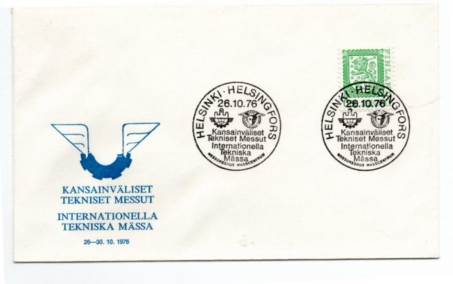 Helsinki: Tekniset messut (erikoisleima 26.10.1976)