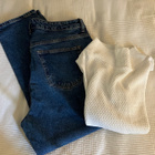 Pieni vaatepaketti 42/ L H&M farkut ja neule Anne Linnonmaa - pikkukuva 5