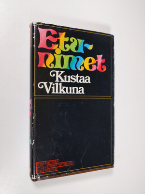 Kustaa Vilkuna : Etunimet