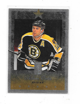 1995-96 Donruss Elite #80 Adam Oates , Boston Bruins