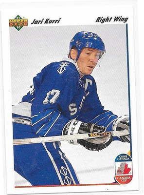 1991-92 Upper Deck CC #24 Jari Kurri Suomi