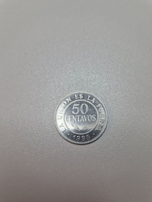 Bolivia	1995	 50 	centavos   (14487)