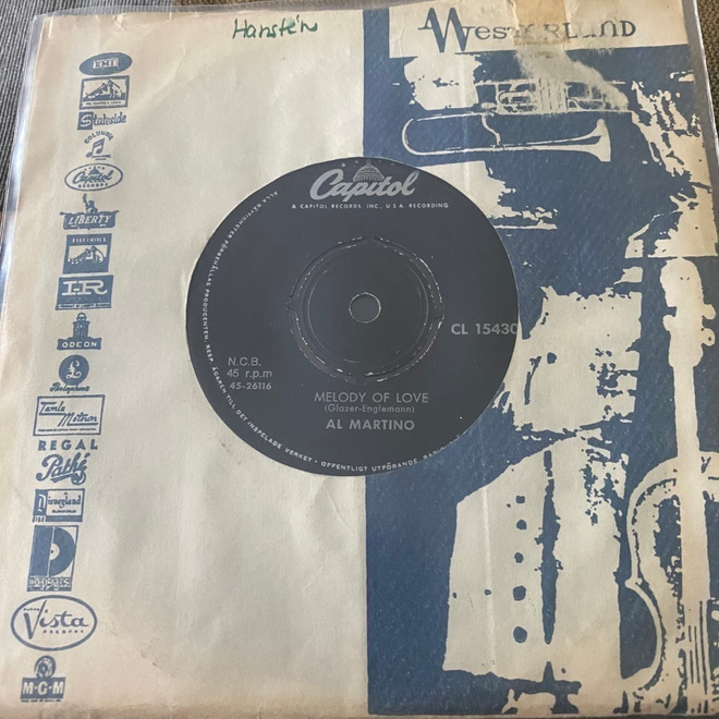 AL MARTINO: Spanish Eyes * Melody Of Love  *FIN 1966