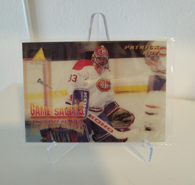 1995-96 Pinnacle mcdonald's Patrick Roy #MCD-25