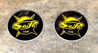 SaiPa pyöreä hedelmätarra 30 mm