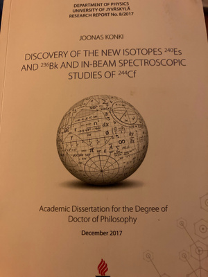 JOONAS KONKI: DISCOVERY OF THE ISOTOPES…