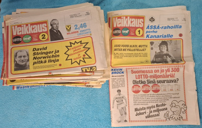 Veikkaus-Lotto - 1989 täysi vuosikerta
