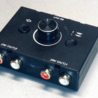 RCA jakaja äänenvoimakkuudella 1/2 Audio Sound Switch - pikkukuva 2