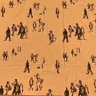 Mustavalkoinen sisustuskangas 140x120cm - pikkukuva 3