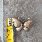 Vintage rintaneula perhonen rintakoru brooch butterfly - pikkukuva 4