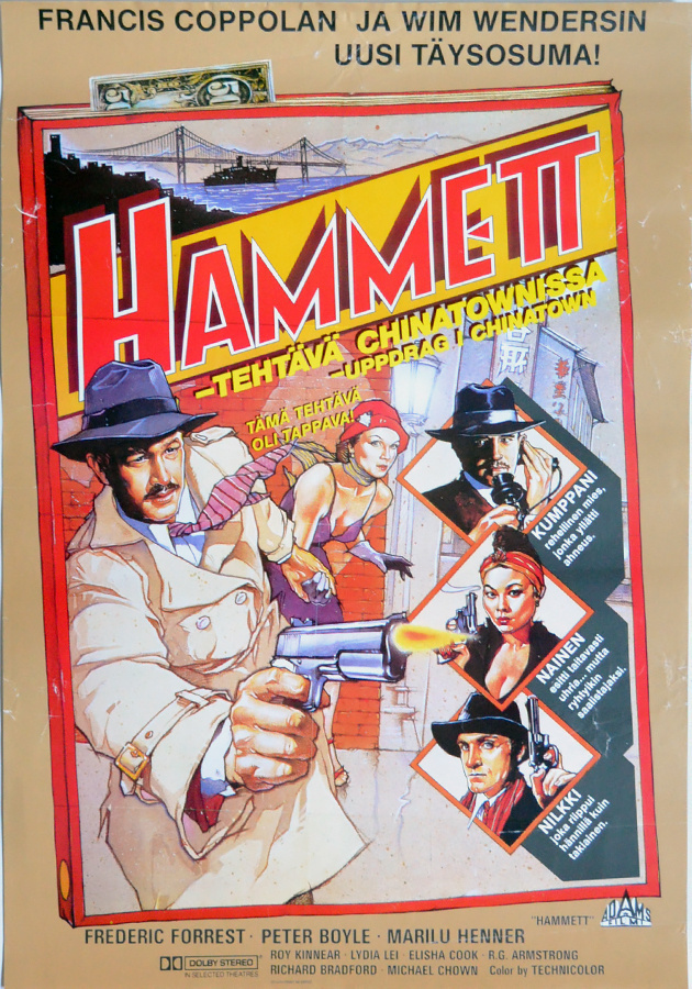 Elokuvajuliste: Hammett - tehtävä Chinatownissa
