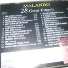 Malando - 28 Great Tango's (2CD) - pikkukuva 2