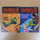 3 kpl Diabolik 3/1975,7/1976 ja 3/1977 - pikkukuva 1