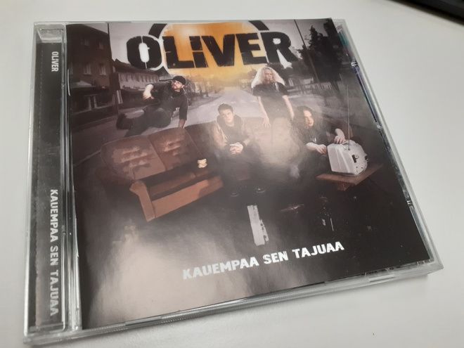 Oliver - Kauempaa Sen Tajuaa (CD) KUIN UUSI!!
