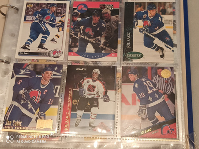 Joe Sakic NHL kortteja 6kpl