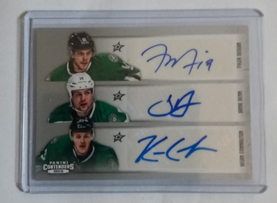 13-14 Contenders Dallas Sixes Signature (Benn, Seguin jne,)