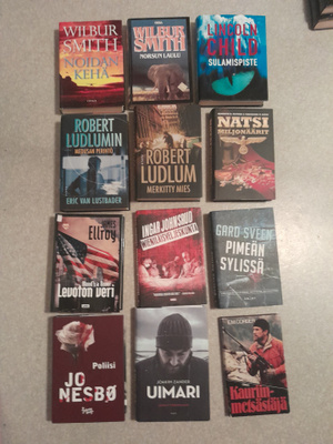 Wilbur smith,robert ludlum,james ellroy