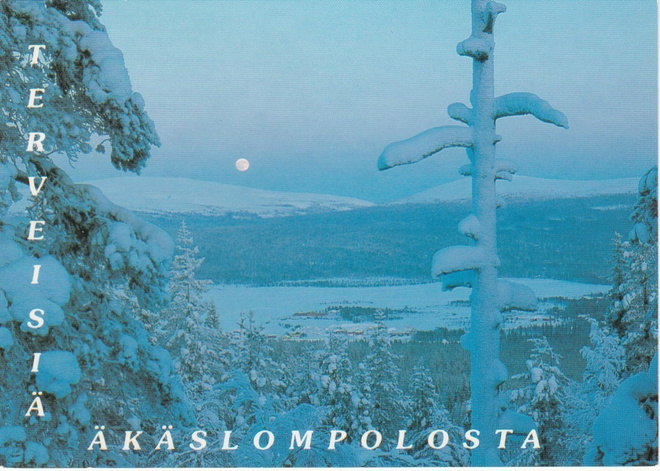 Postikortti, ÄKÄSLOMPOLO, Erikoisleima
