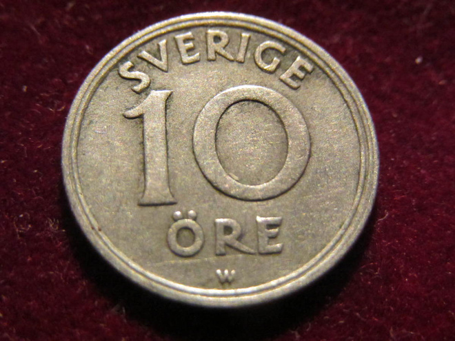10 öre 1920. Ruotsi-Sweden