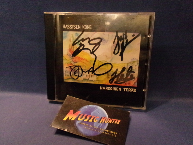 HASSISEN KONE - HARSOINEN TERÄS CD + 4 X NIMMARIT