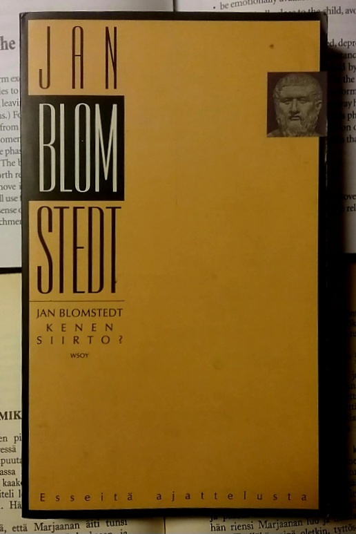Jan Blomstedt - Kenen siirto? (pokkari)