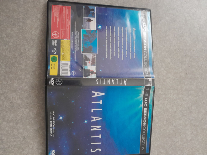 Atlantis dvd,luc besson collection