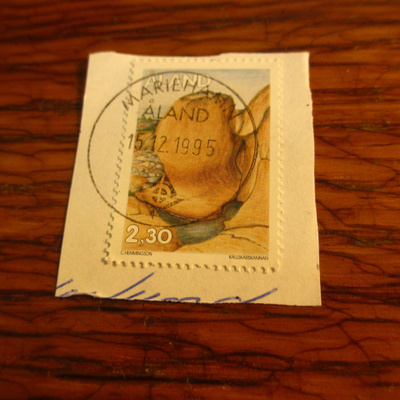åland postimerkki 2,30 1995 leima