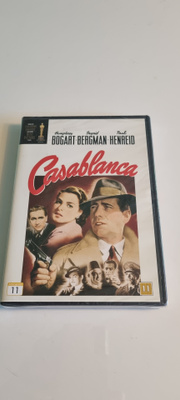 UUSI,kelmuissa,Casablanca DVD