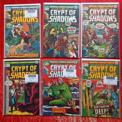 Crypt of shadows setti , Marvel kauhua