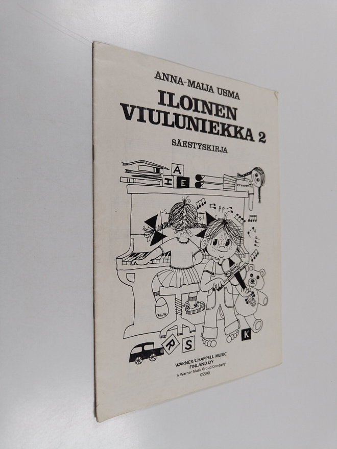 Anna-Maija Usma : Iloinen viuluniekka 2 : säestyskirja