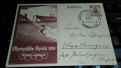Saksa, ehiö, Berliinin olympialaiset 1936 26/5