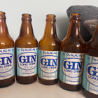 11kpl vanhoja ALKO Ab Gin Long Drink -lasipulloja 1970–1980 - pikkukuva 3