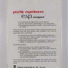 Sheila Ostrander : Psychic experiences : e.s.p. - Investi... - pikkukuva 2